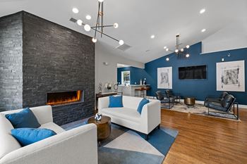 Clubhouse with coffee bar and lounge